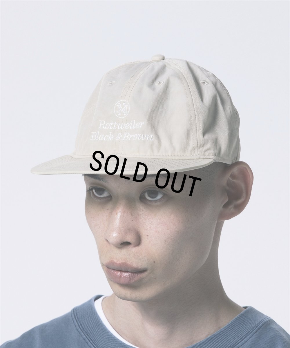 画像5: 【30%OFF】ROTTWEILER/RWMN CAP（BEIGE）［ナイロンキャップ-26春夏］ (5)