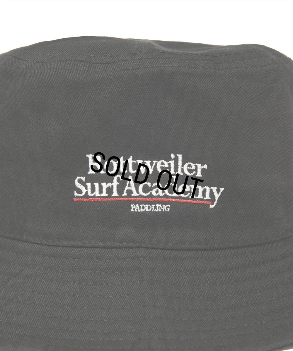 画像3: ROTTWEILER/SURF ACADEMY HAT（BLACK）［サーフアカデミーハット-26春夏］ (3)
