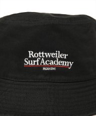 画像3: 【ご予約受付中！26年3月入荷予定】ROTTWEILER/SURF ACADEMY HAT（BLACK）［バケットハット-26春夏］ (3)