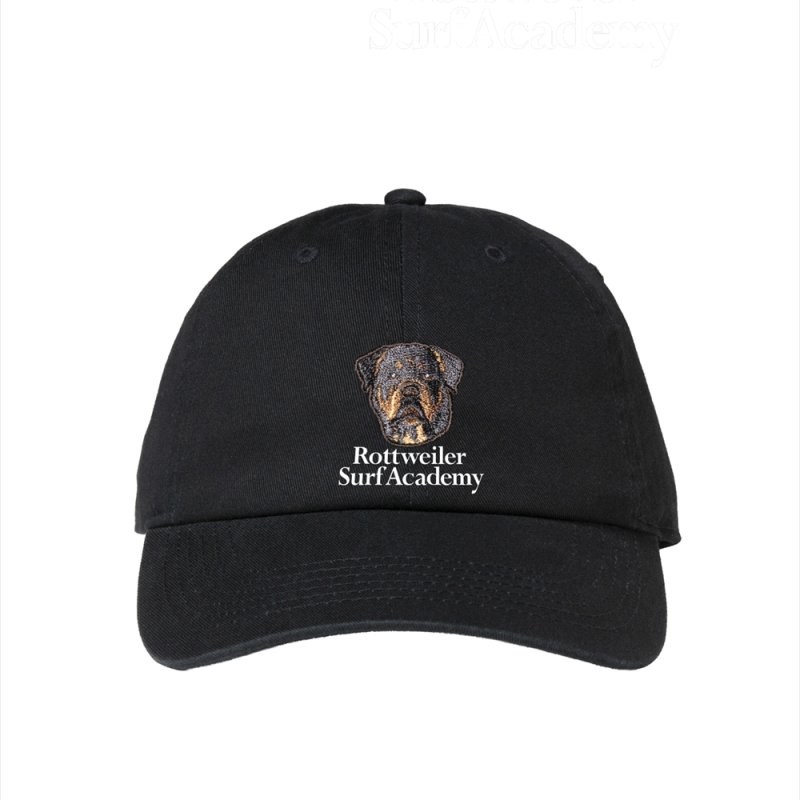 画像1: 【ご予約受付中！26年4月入荷予定】ROTTWEILER/RW CAP（BLACK）［キャップ-26春夏］