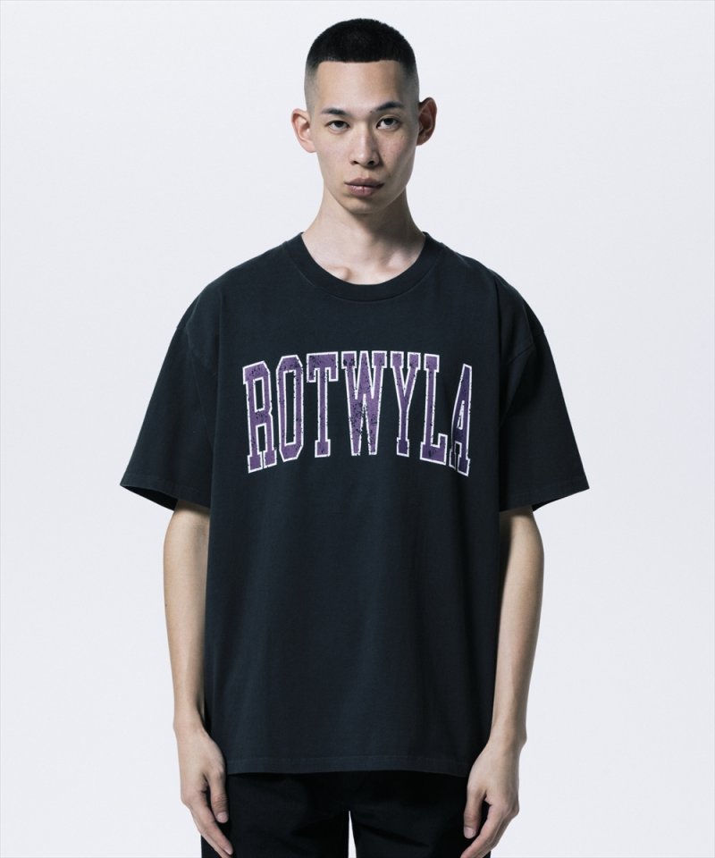 画像3: 【ご予約受付中！26年4月入荷予定】ROTTWEILER/ROT TEE（PURPLE）［ピグメント加工プリントT-26春夏］