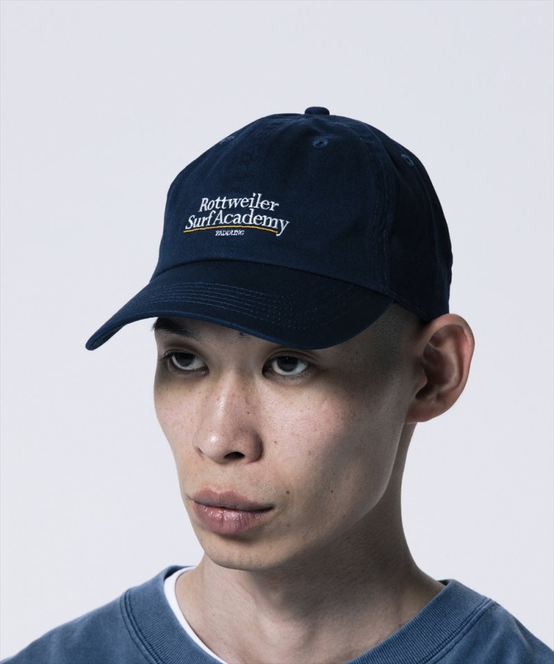 画像3: 【ご予約受付中！26年4月入荷予定】ROTTWEILER/SURF ACADEMY CAP（NAVY）［キャップ-26春夏］