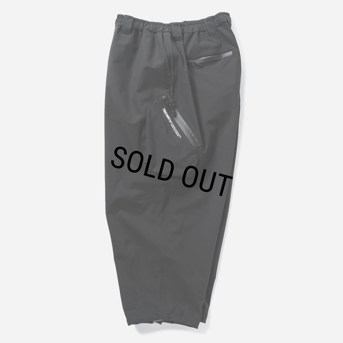 画像2: TIGHTBOOTH/3 LAYER BALLOON PANTS（Black）［3レイヤーバルーンパンツ-25秋冬］ (2)