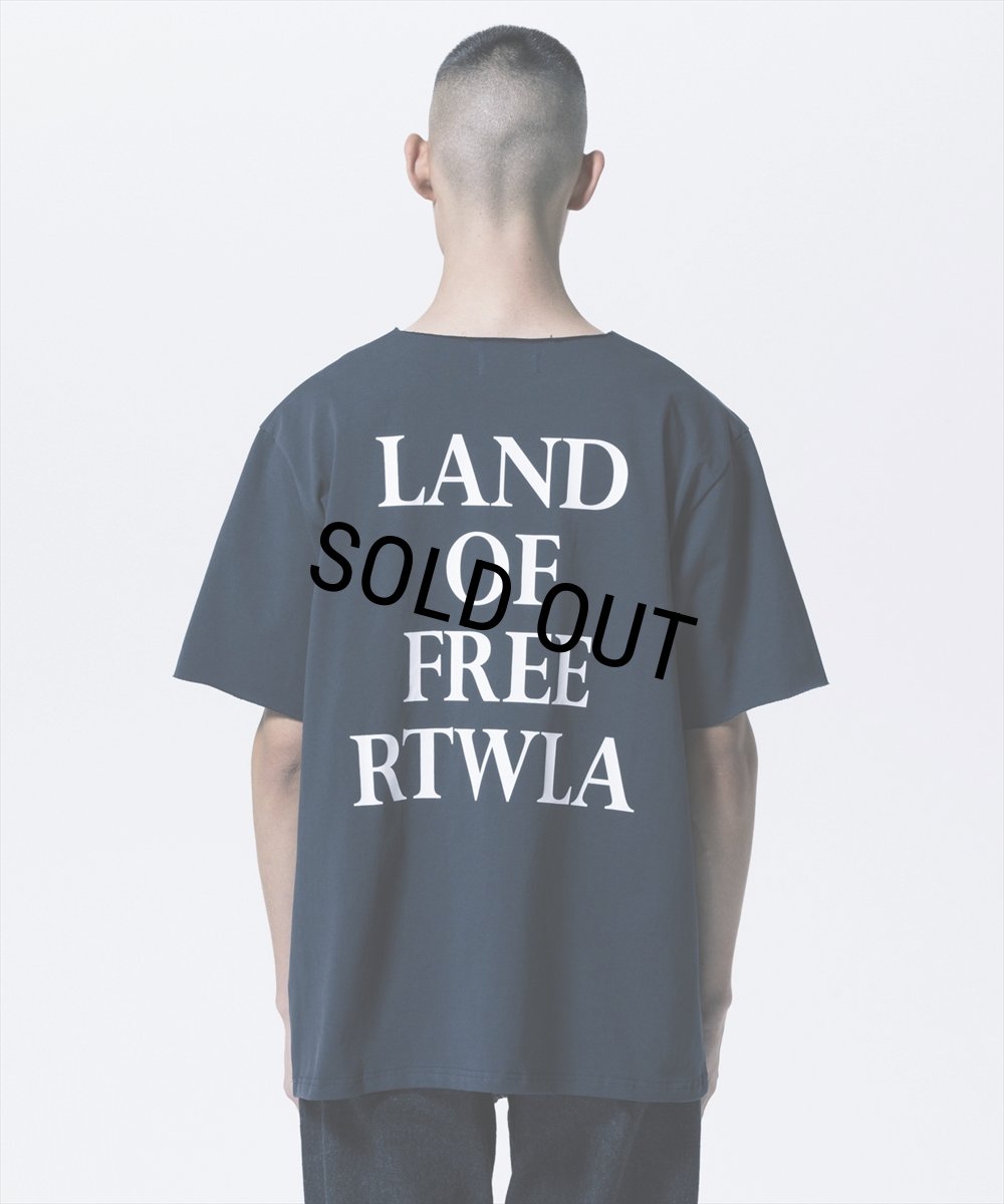画像7: 【20%OFF】ROTTWEILER/R9 LAND CUTOFF TEE（NAVY）［カットオフT-26春夏］ (7)