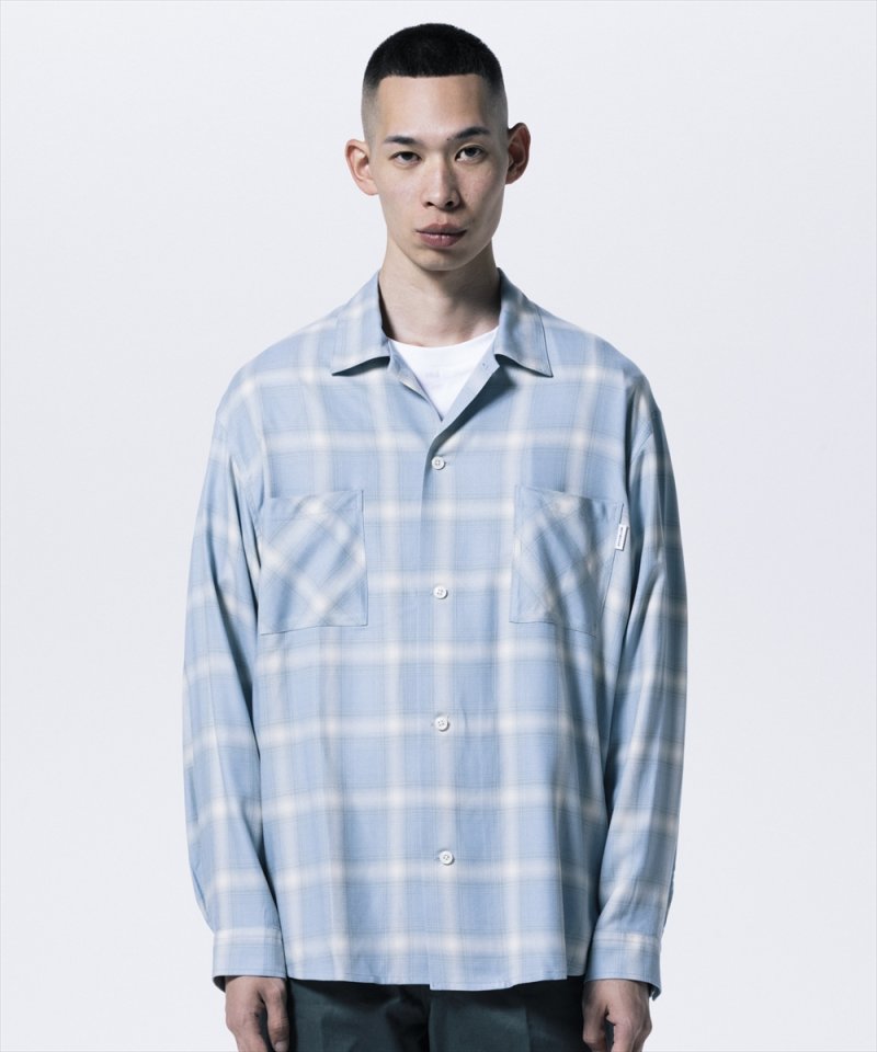 画像3: 【ご予約受付中！26年3月入荷予定】ROTTWEILER/R9 OMBRE CHECK SHIRT（SAX）［オンブレチェックシャツ-26春夏］