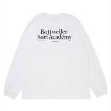 画像1: 【ご予約受付中！26年4月入荷予定】ROTTWEILER/R9 SURF ACADEMY LS TEE（WHITE）［プリント長袖T-26春夏］ (1)