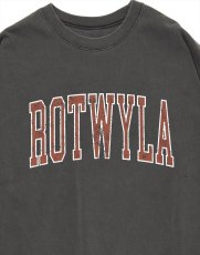 画像3: 【ご予約受付中！26年3月入荷予定】ROTTWEILER/R9 ROT TRAINER（BLACK）［ピグメント加工トレーナー-26春夏］ (3)