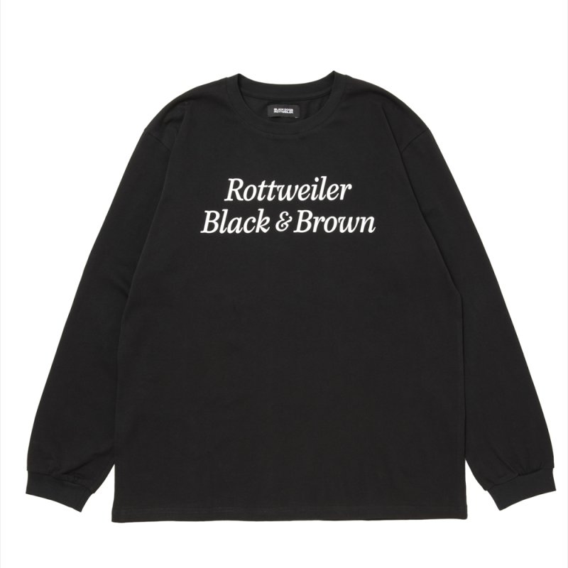 画像1: 【ご予約受付中！26年4月入荷予定】ROTTWEILER/R9 B&B LS TEE（BLACK）［プリント長袖T-26春夏］