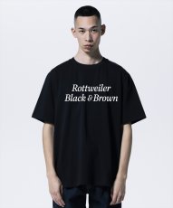 画像5: 【ご予約受付中！26年4月入荷予定】ROTTWEILER/R9 B&B SS TEE（BLACK）［プリントT-26春夏］ (5)
