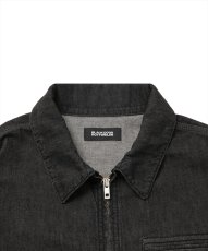 画像3: 【ご予約受付中！26年3月入荷予定】ROTTWEILER/R9 ZIP DENIM JACKET（BLACK）［ジップデニムJKT-26春夏］ (3)