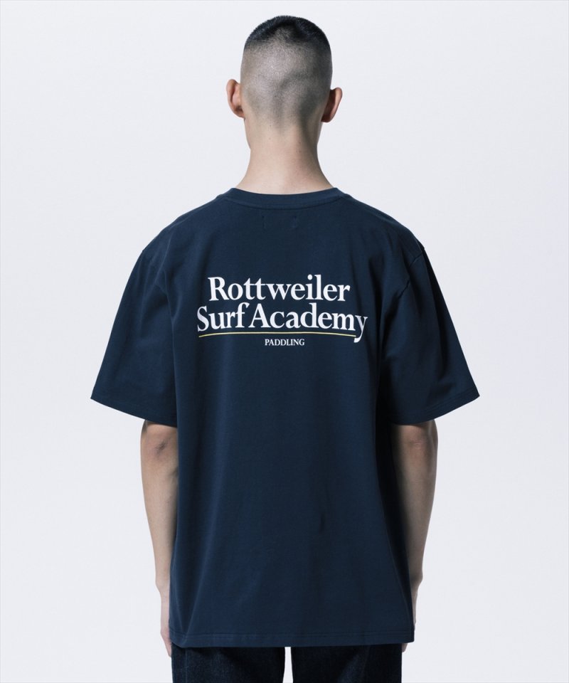 画像3: 【ご予約受付中！26年4月入荷予定】ROTTWEILER/R9 SURF ACADEMY SS TEE（NAVY）［プリントT-26春夏］