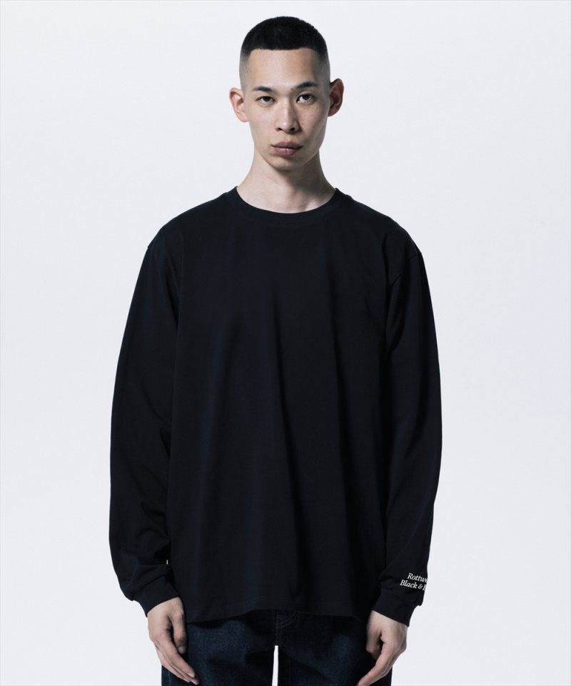 画像3: 【ご予約受付中！26年4月入荷予定】ROTTWEILER/R9 BASIC LS TEE（BLACK）［プリント長袖T-26春夏］