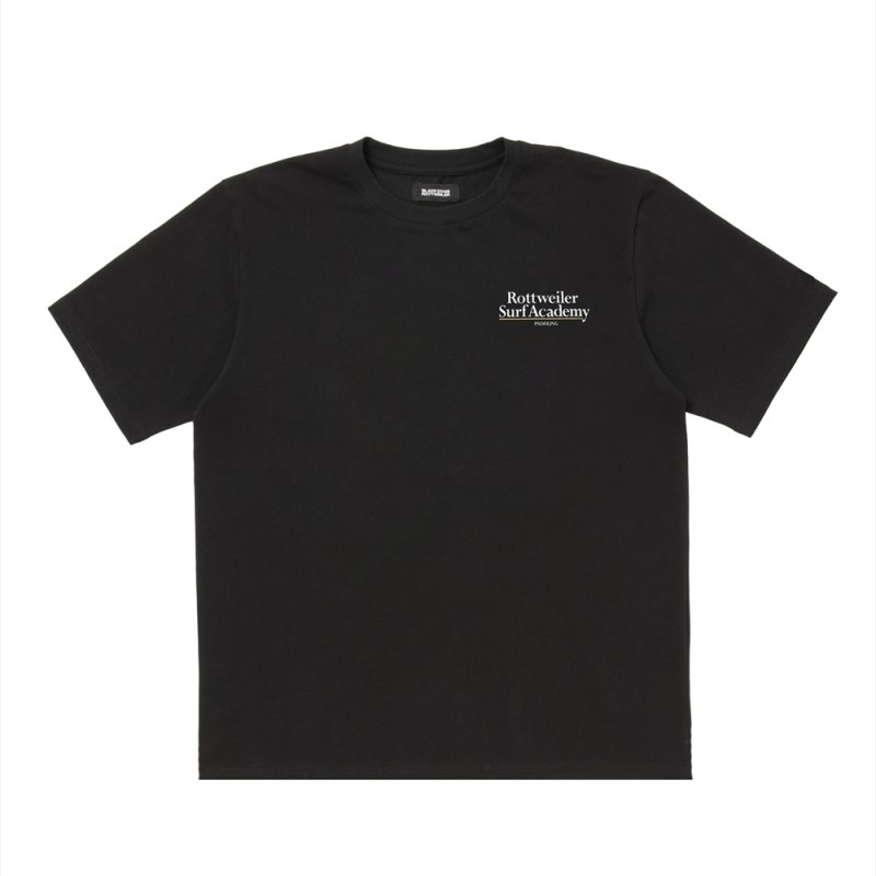 画像1: 【ご予約受付中！26年4月入荷予定】ROTTWEILER/R9 SURF ACADEMY SS TEE（BLACK）［プリントT-26春夏］