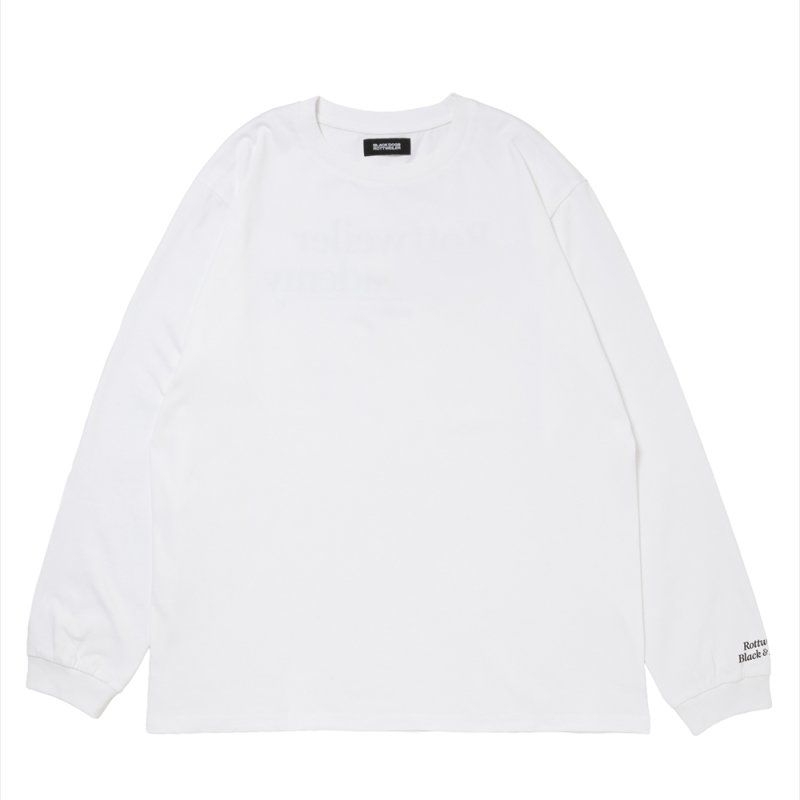 画像1: 【ご予約受付中！26年4月入荷予定】ROTTWEILER/R9 BASIC LS TEE（WHITE）［プリント長袖T-26春夏］
