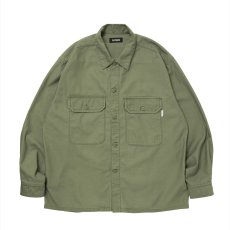 画像1: 【ご予約受付中！26年3月入荷予定】ROTTWEILER/R9 M.I.L SHIRT（OLIVE）［ミリタリーシャツ-26春夏］ (1)