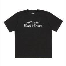 画像1: 【ご予約受付中！26年4月入荷予定】ROTTWEILER/R9 B&B SS TEE（BLACK）［プリントT-26春夏］ (1)