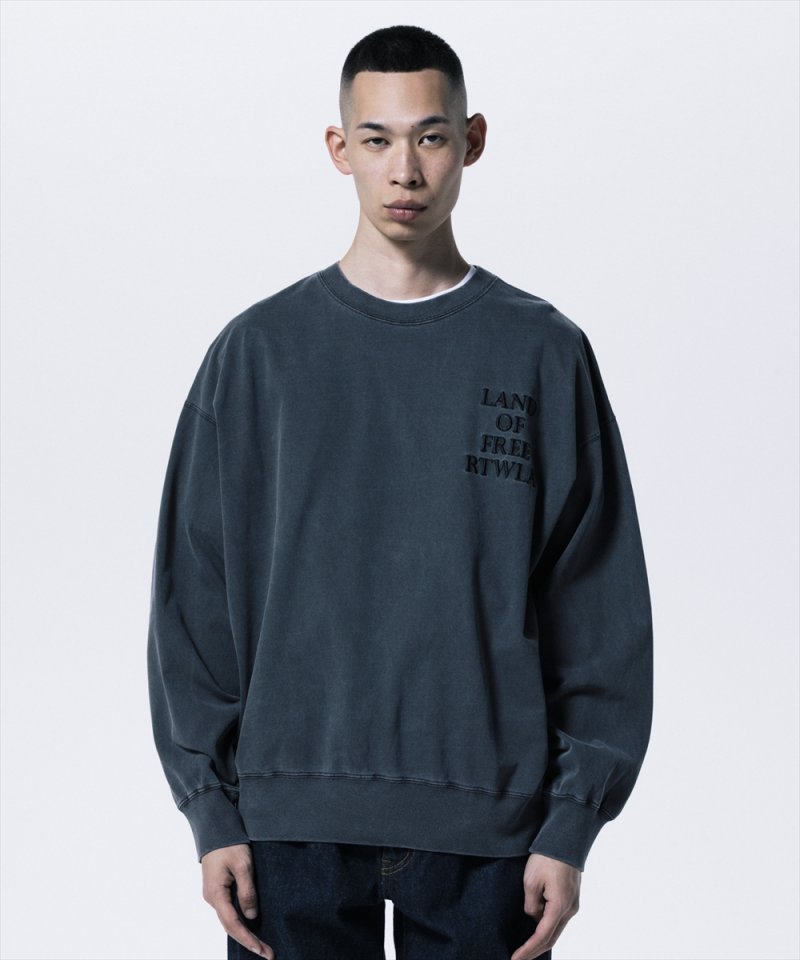 画像3: 【ご予約受付中！26年3月入荷予定】ROTTWEILER/R9 LAND TRAINER（BLACK）［ピグメント加工トレーナー-26春夏］