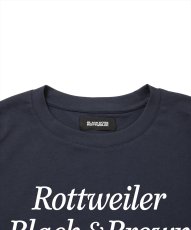 画像3: 【ご予約受付中！26年4月入荷予定】ROTTWEILER/R9 B&B LS TEE（NAVY）［プリント長袖T-26春夏］ (3)