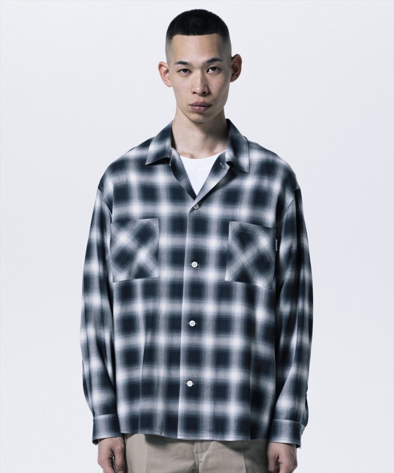 画像3: 【ご予約受付中！26年3月入荷予定】ROTTWEILER/R9 OMBRE CHECK SHIRT（BLACK）［オンブレチェックシャツ-26春夏］
