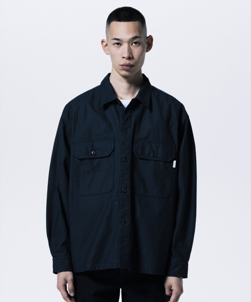 画像3: 【ご予約受付中！26年3月入荷予定】ROTTWEILER/R9 M.I.L SHIRT（NAVY）［ミリタリーシャツ-26春夏］