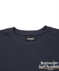画像3: 【ご予約受付中！26年4月入荷予定】ROTTWEILER/R9 SURF ACADEMY LS TEE（NAVY）［プリント長袖T-26春夏］ (3)