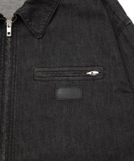 画像4: 【ご予約受付中！26年3月入荷予定】ROTTWEILER/R9 ZIP DENIM JACKET（BLACK）［ジップデニムJKT-26春夏］ (4)