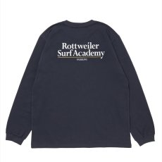 画像1: 【ご予約受付中！26年4月入荷予定】ROTTWEILER/R9 SURF ACADEMY LS TEE（NAVY）［プリント長袖T-26春夏］ (1)