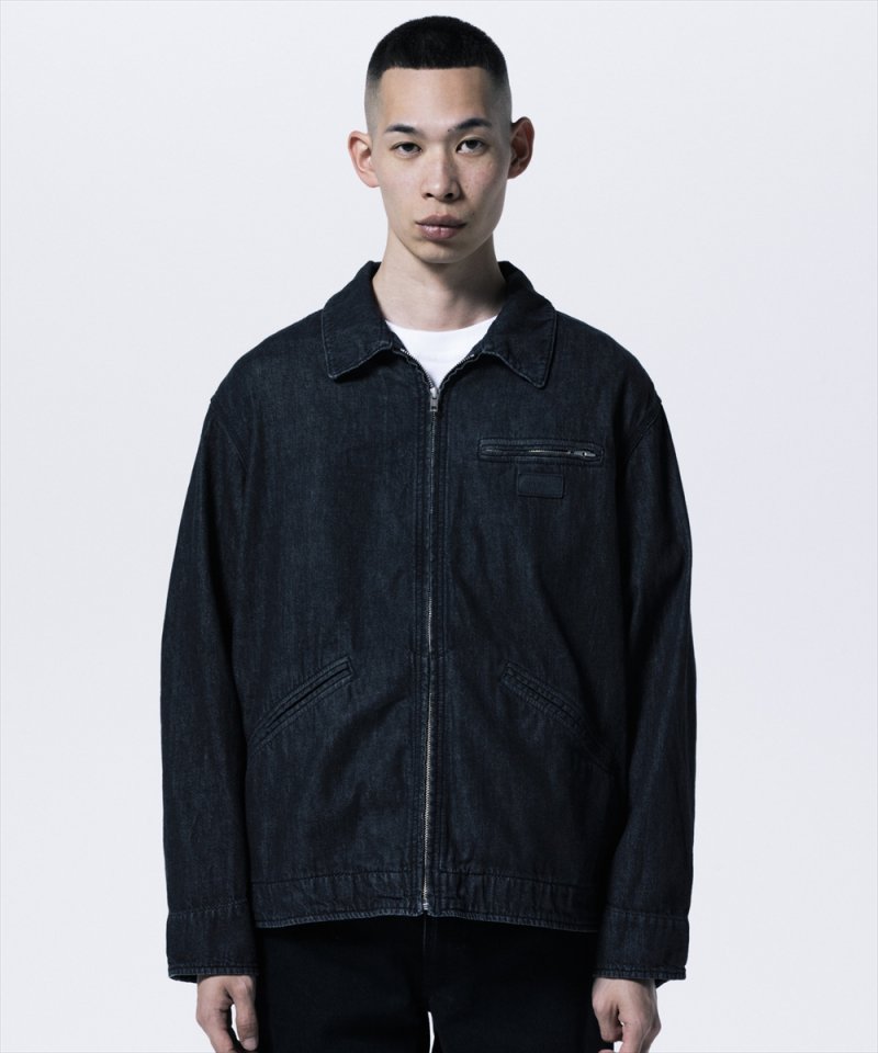 画像3: 【ご予約受付中！26年3月入荷予定】ROTTWEILER/R9 ZIP DENIM JACKET（BLACK）［ジップデニムJKT-26春夏］