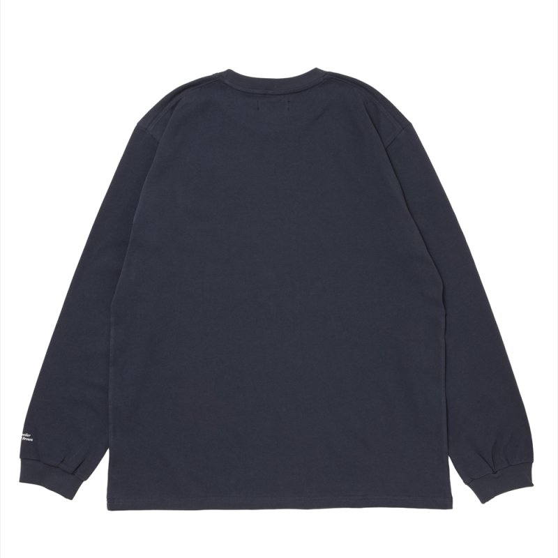 画像2: 【ご予約受付中！26年4月入荷予定】ROTTWEILER/R9 BASIC LS TEE（NAVY）［プリント長袖T-26春夏］