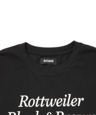 画像3: 【ご予約受付中！26年4月入荷予定】ROTTWEILER/R9 B&B LS TEE（BLACK）［プリント長袖T-26春夏］ (3)