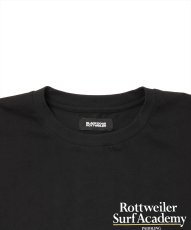 画像3: 【ご予約受付中！26年4月入荷予定】ROTTWEILER/R9 SURF ACADEMY SS TEE（BLACK）［プリントT-26春夏］ (3)