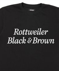 画像4: 【ご予約受付中！26年4月入荷予定】ROTTWEILER/R9 B&B SS TEE（BLACK）［プリントT-26春夏］ (4)