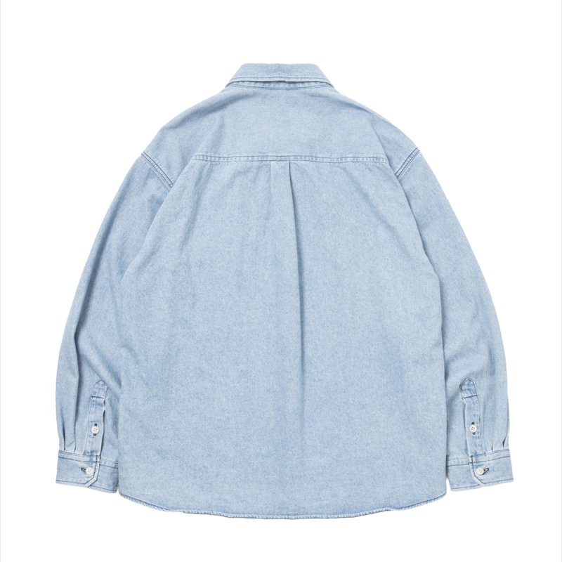 画像2: 【ご予約受付中！26年3月入荷予定】ROTTWEILER/R9 DENIM SHIRT（INDIGO）［デニムシャツ-26春夏］