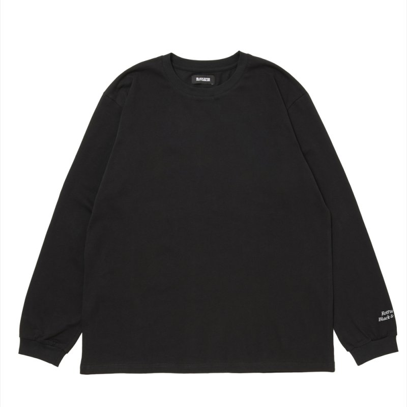 画像1: 【ご予約受付中！26年4月入荷予定】ROTTWEILER/R9 BASIC LS TEE（BLACK）［プリント長袖T-26春夏］