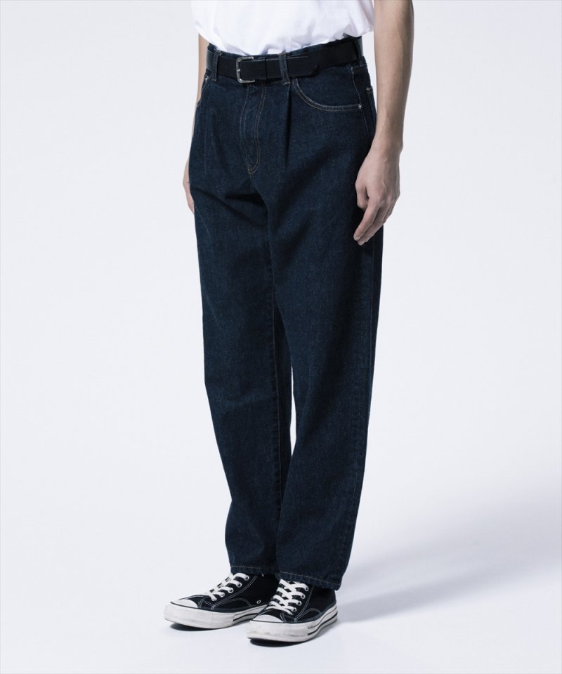 画像3: 【ご予約受付中！26年3月入荷予定】ROTTWEILER/R9 TUCK DENIM PANTS（INDIGO）［タックデニムパンツ-26春夏］