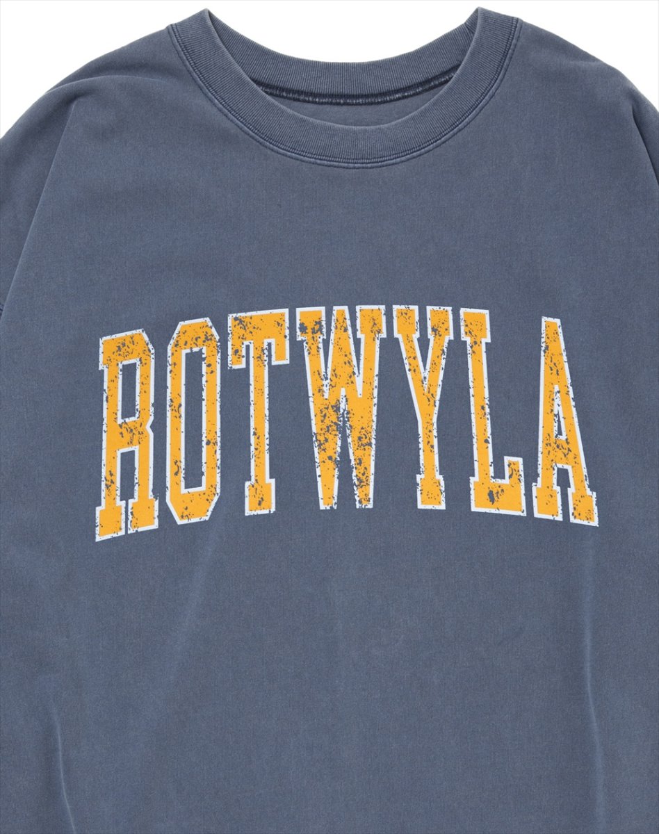 画像3: 【ご予約受付中！26年3月入荷予定】ROTTWEILER/R9 ROT TRAINER（NAVY）［ピグメント加工トレーナー-26春夏］ (3)