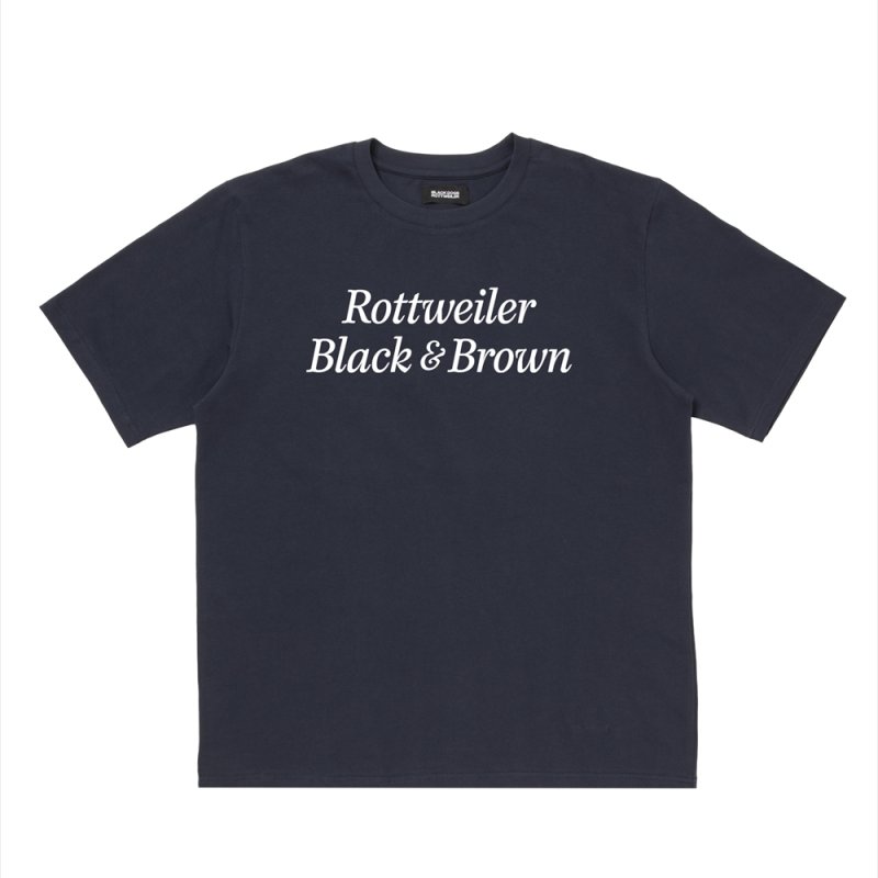 画像1: 【ご予約受付中！26年4月入荷予定】ROTTWEILER/R9 B&B SS TEE（NAVY）［プリントT-26春夏］