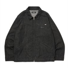 画像1: 【ご予約受付中！26年3月入荷予定】ROTTWEILER/R9 ZIP DENIM JACKET（BLACK）［ジップデニムJKT-26春夏］ (1)