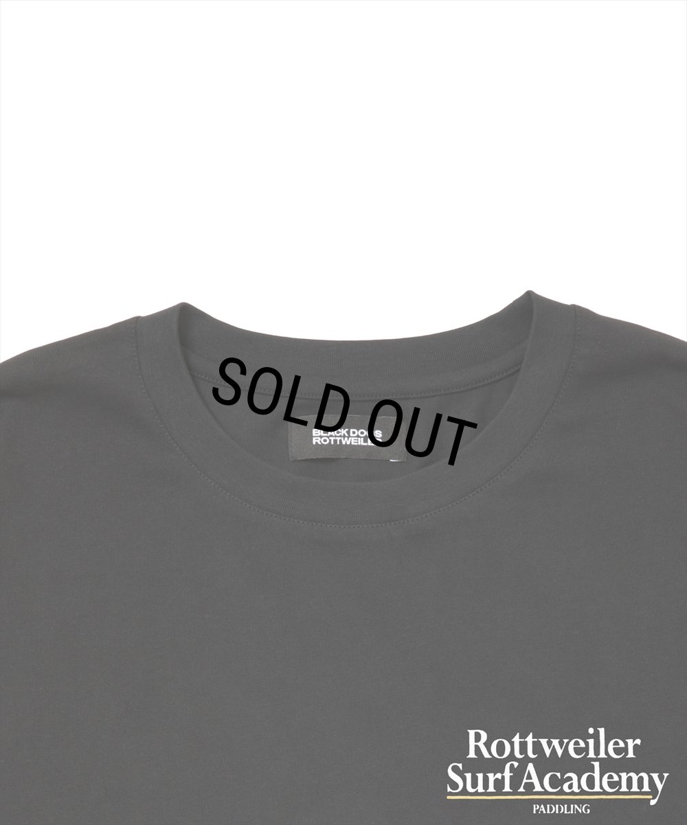 画像3: 【30%OFF】ROTTWEILER/R9 SURF ACADEMY LS TEE（BLACK）［プリント長袖T-26春夏］ (3)