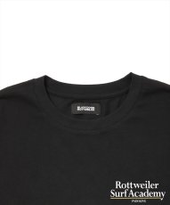 画像3: 【ご予約受付中！26年4月入荷予定】ROTTWEILER/R9 SURF ACADEMY LS TEE（BLACK）［プリント長袖T-26春夏］ (3)