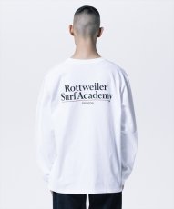 画像7: 【ご予約受付中！26年4月入荷予定】ROTTWEILER/R9 SURF ACADEMY LS TEE（WHITE）［プリント長袖T-26春夏］ (7)