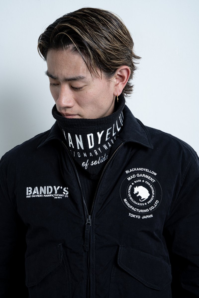 画像3: RATS/NECK WARMER（BLACK）［ネックウォーマー-25秋冬］