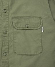 画像4: 【ご予約受付中！26年3月入荷予定】ROTTWEILER/R9 M.I.L SHIRT（OLIVE）［ミリタリーシャツ-26春夏］ (4)