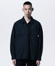 画像5: 【ご予約受付中！26年3月入荷予定】ROTTWEILER/R9 M.I.L SHIRT（NAVY）［ミリタリーシャツ-26春夏］ (5)