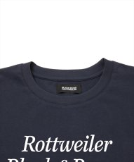画像3: 【ご予約受付中！26年4月入荷予定】ROTTWEILER/R9 B&B SS TEE（NAVY）［プリントT-26春夏］ (3)