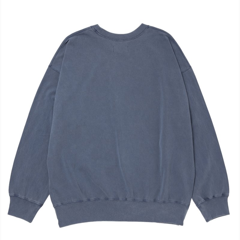 画像2: 【ご予約受付中！26年3月入荷予定】ROTTWEILER/R9 BASIC TRAINER（NAVY）［ピグメント加工トレーナー-26春夏］