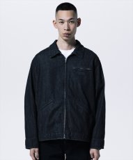 画像5: 【ご予約受付中！26年3月入荷予定】ROTTWEILER/R9 ZIP DENIM JACKET（BLACK）［ジップデニムJKT-26春夏］ (5)