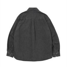 画像2: 【ご予約受付中！26年3月入荷予定】ROTTWEILER/R9 DENIM SHIRT（BLACK）［デニムシャツ-26春夏］ (2)