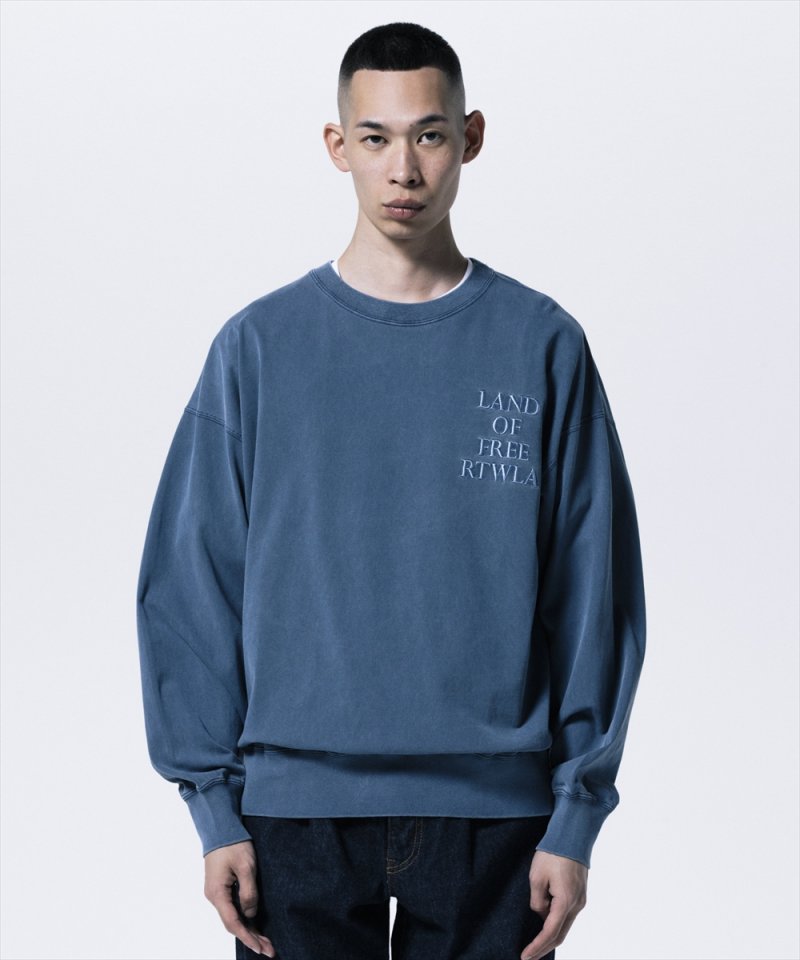 画像3: 【ご予約受付中！26年3月入荷予定】ROTTWEILER/R9 LAND TRAINER（NAVY）［ピグメント加工トレーナー-26春夏］