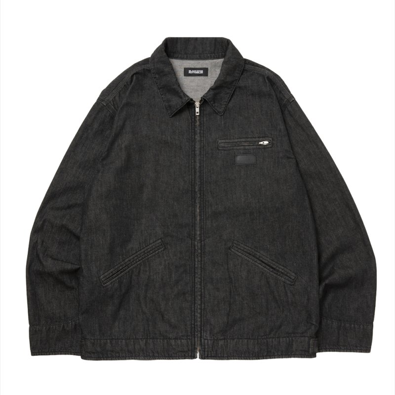 画像1: 【ご予約受付中！26年3月入荷予定】ROTTWEILER/R9 ZIP DENIM JACKET（BLACK）［ジップデニムJKT-26春夏］